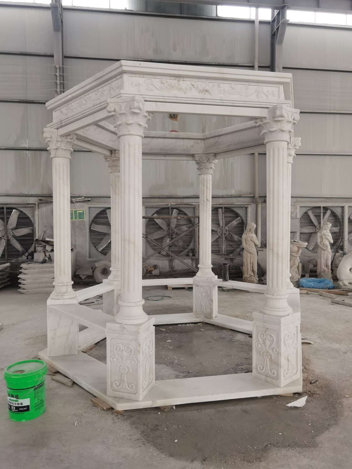 Stone selection & carving