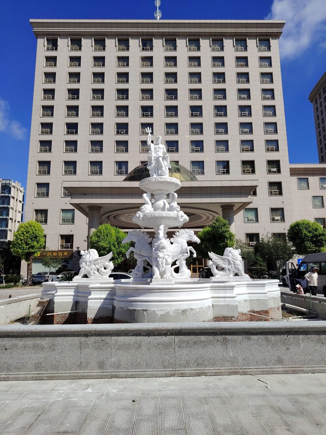 Classical Sculptural Fountain