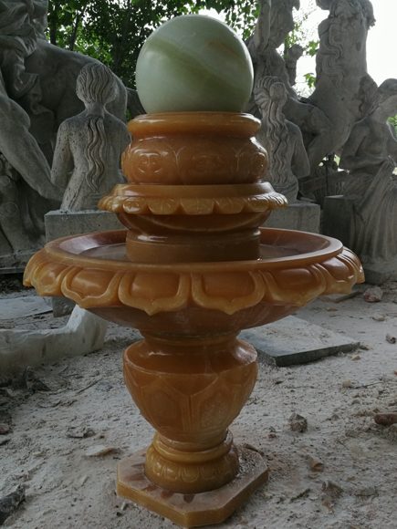Garden Sphere Water Feature
