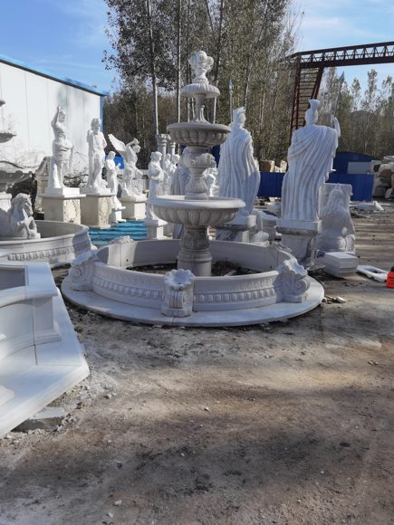 Circular Garden Fountain